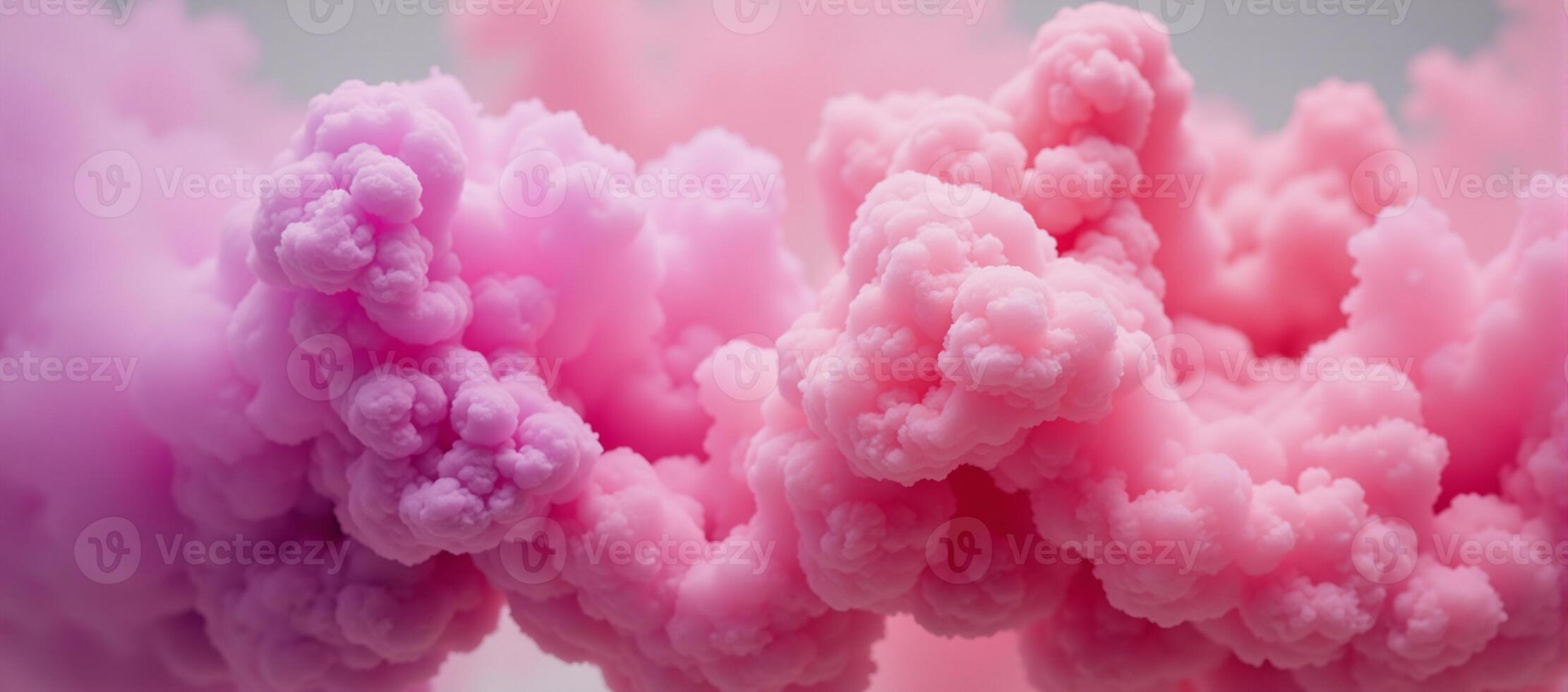 Pastelcolored smoke backdrop with a blend of pink and purple hues forming an overall abstract fumigation effect photo