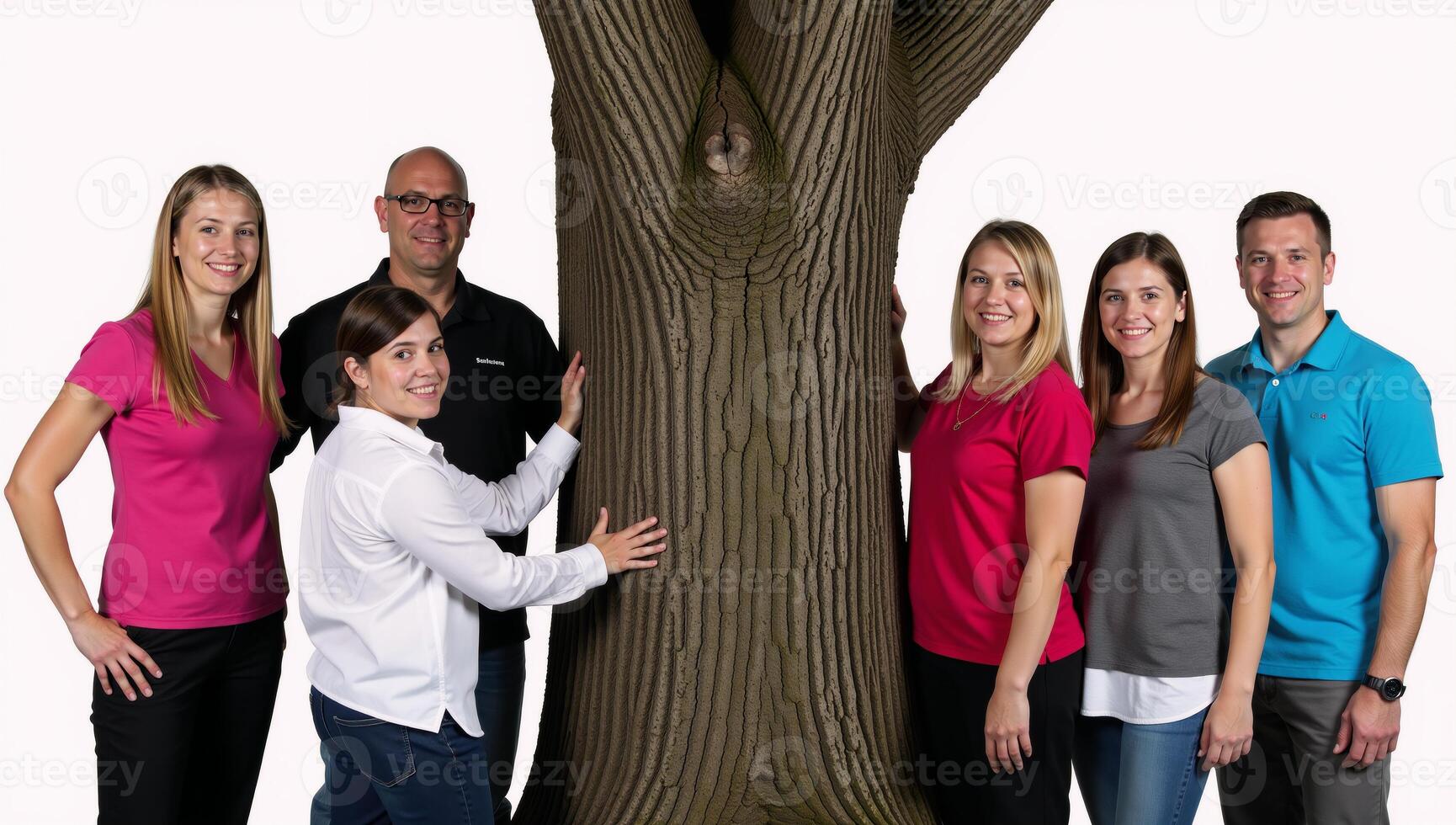 Ancestral lineage depicted as an elaborate detailed family tree photo