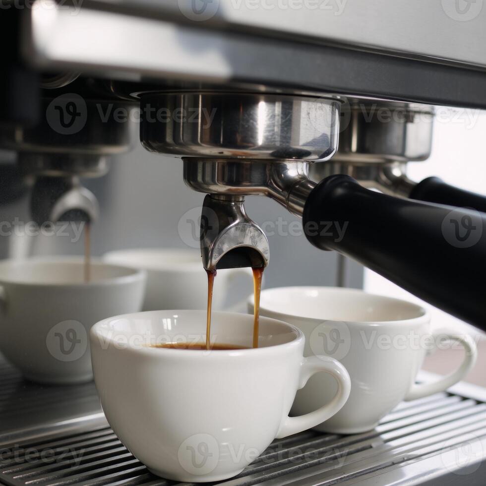 Coffee maker serves up refreshing beverages photo
