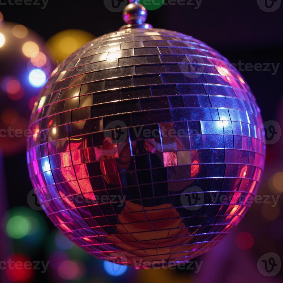 A lively scene featuring vibrant party decorations such as confetti streamers and colorful balloons emphasizing fun and excitement photo