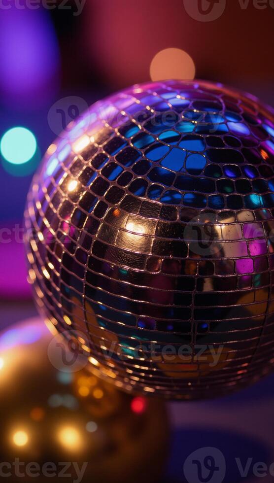 A lively scene featuring vibrant party decorations such as confetti streamers and colorful balloons emphasizing fun and excitement photo