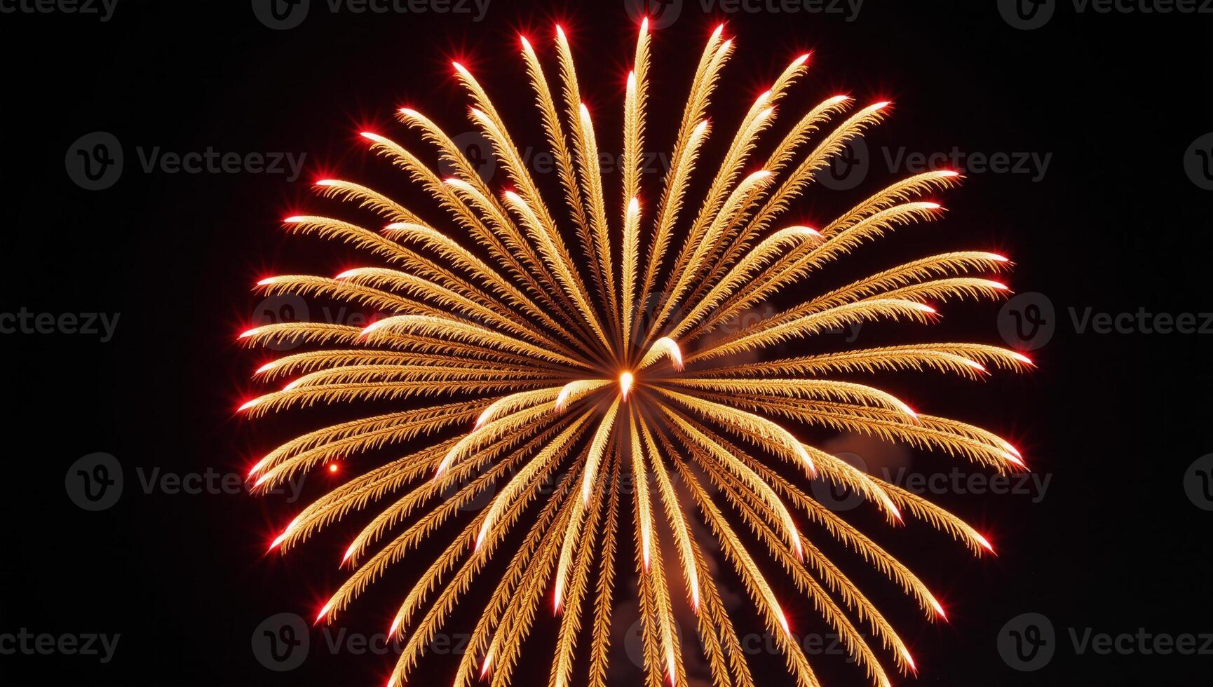 A glowing starburst firework backdrop in an abstract style photo