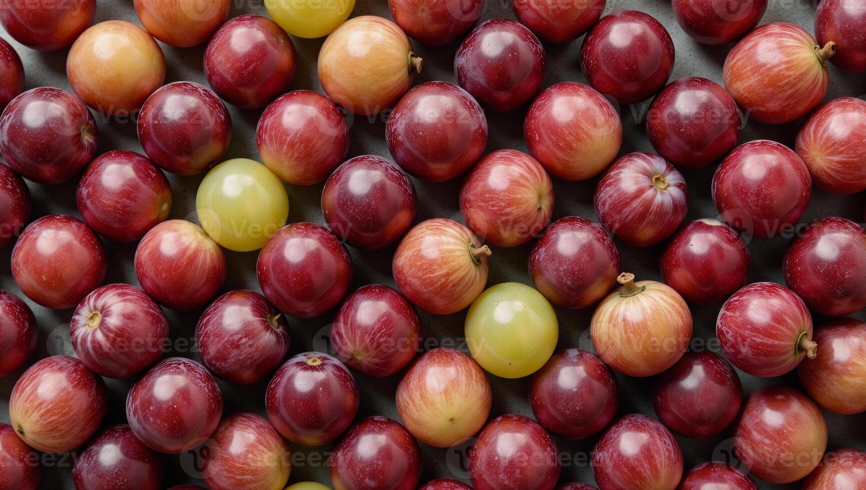 A vibrant texture background showcases scattered grape clusters filling the frame photo