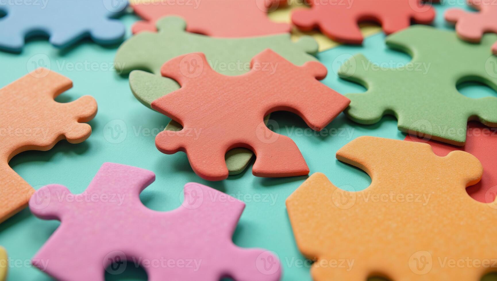 Colorful art craft activity set promoting selfdiscovery and skill growth through diverse puzzles photo