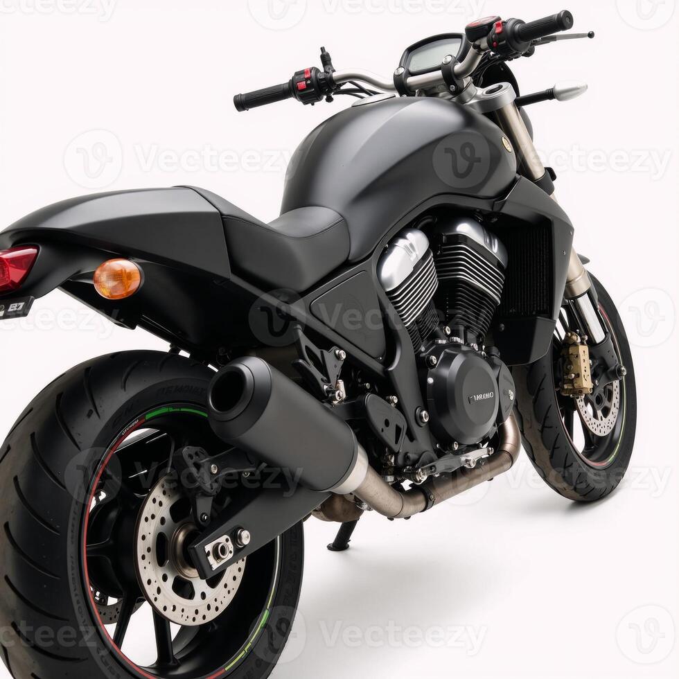 Profile view of a transportation motorcycle motorcycle design photo
