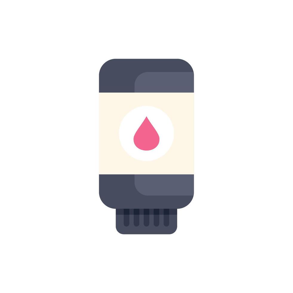 Ink cartridge showing ink level for printing documents vector