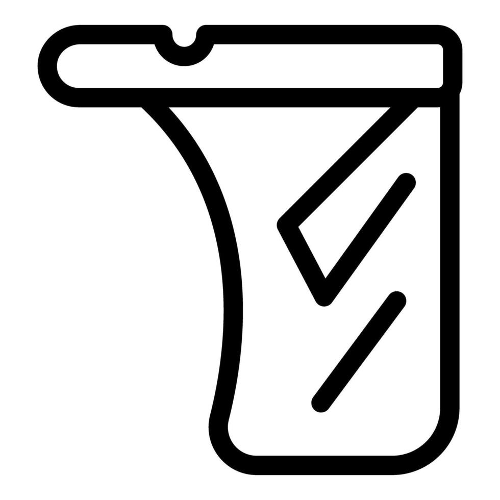 Waterproof phone case icon representing waterproofing technology vector