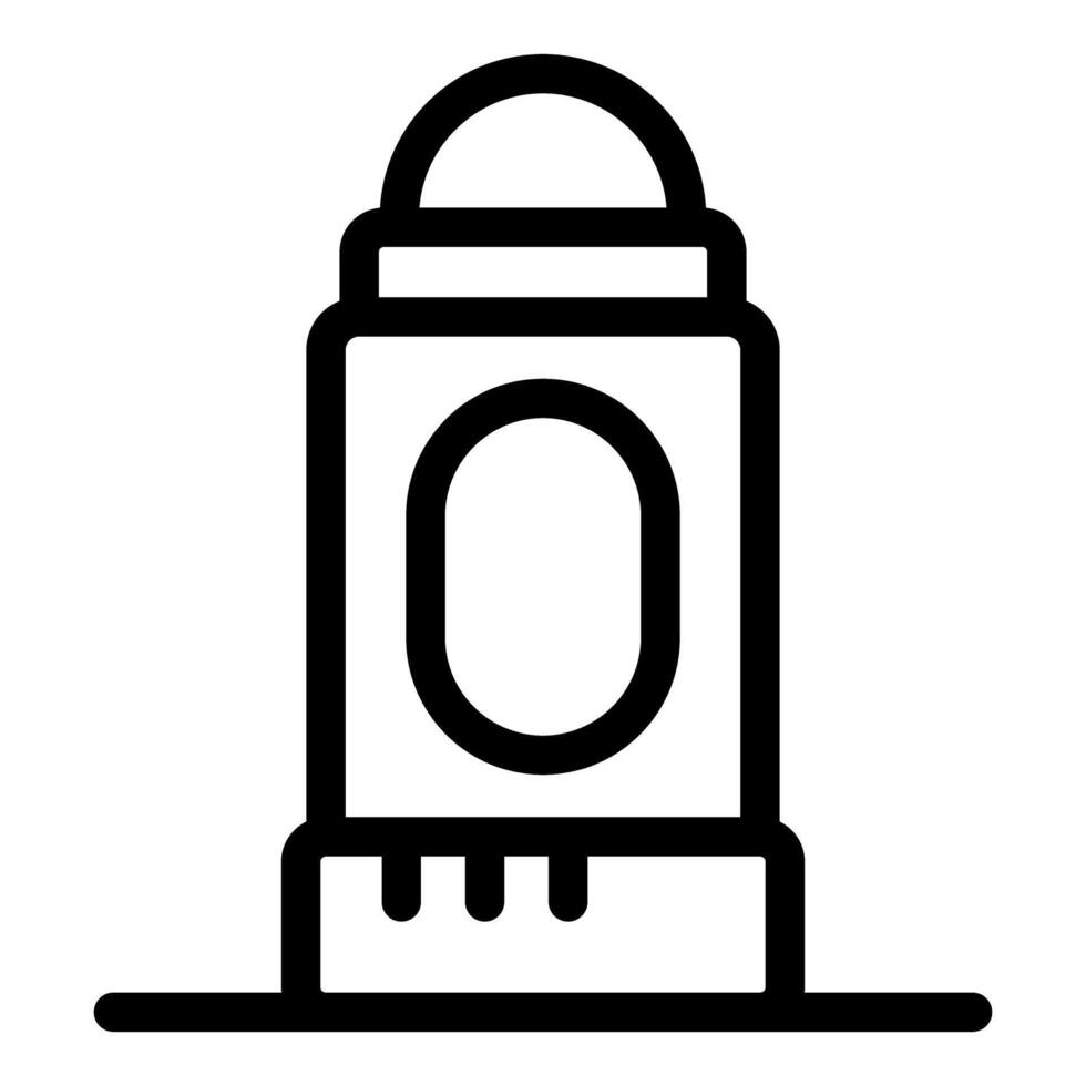 Stick deodorant container spreading freshness with every use vector