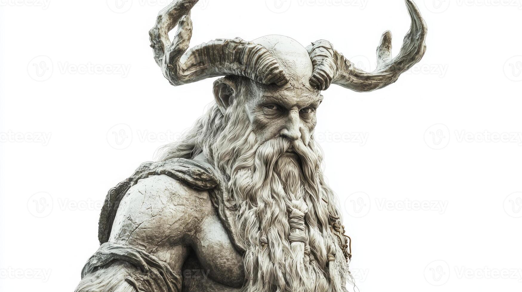 representation showcases Bragi the Scandinavian god of poetry and eloquence portrayed with great detail highlighting his majestic features and the symbolic elements of his mythology. photo