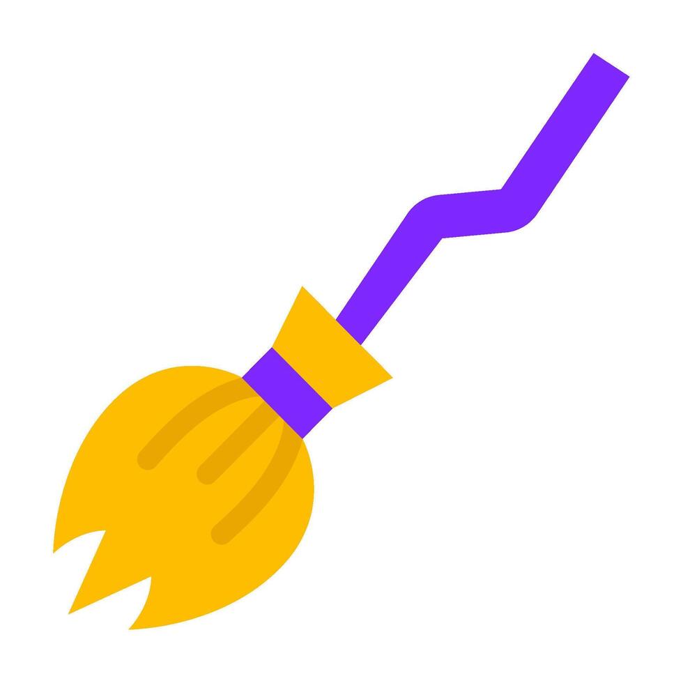 Broomstick icon for web, app, infographic, etc vector