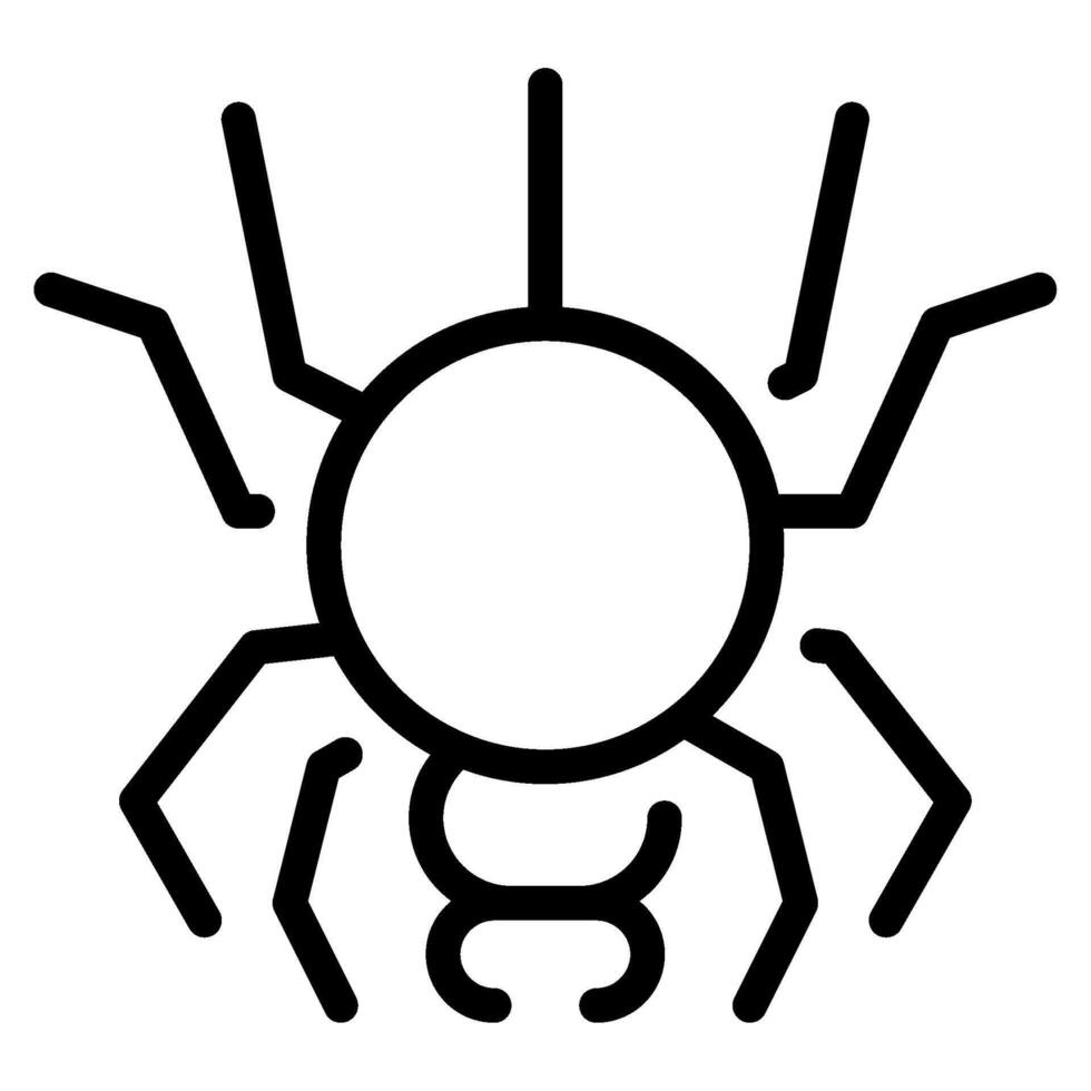 Spider icon for web, app, infographic, etc vector