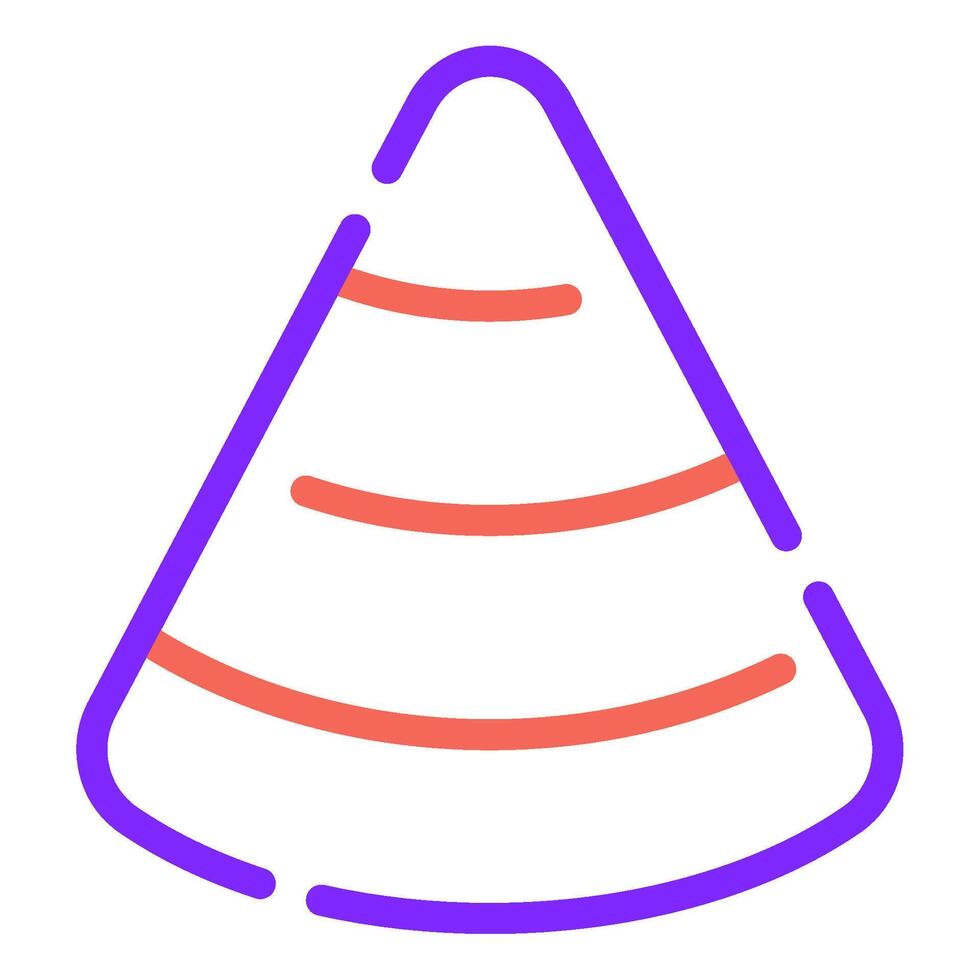 Candy Corn icon for web, app, infographic, etc vector