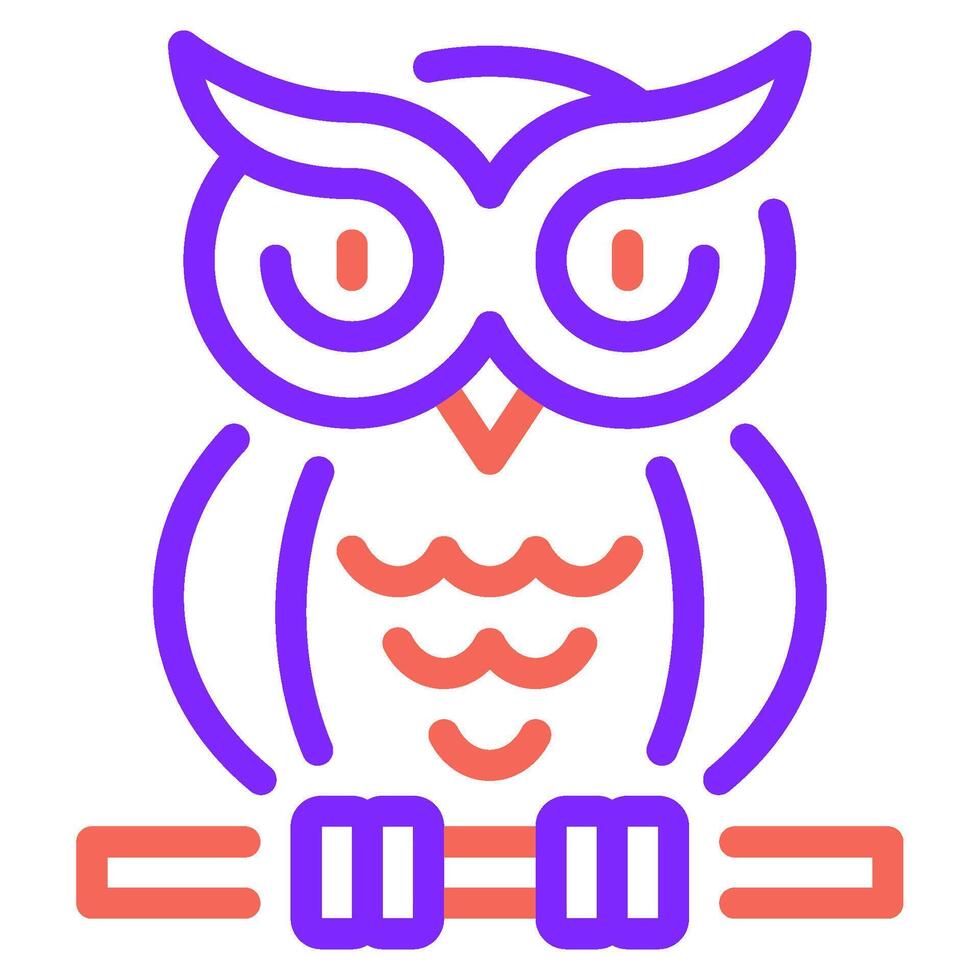 Owl icon for web, app, infographic, etc vector