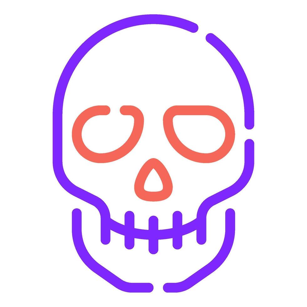 Skull icon for web, app, infographic, etc vector