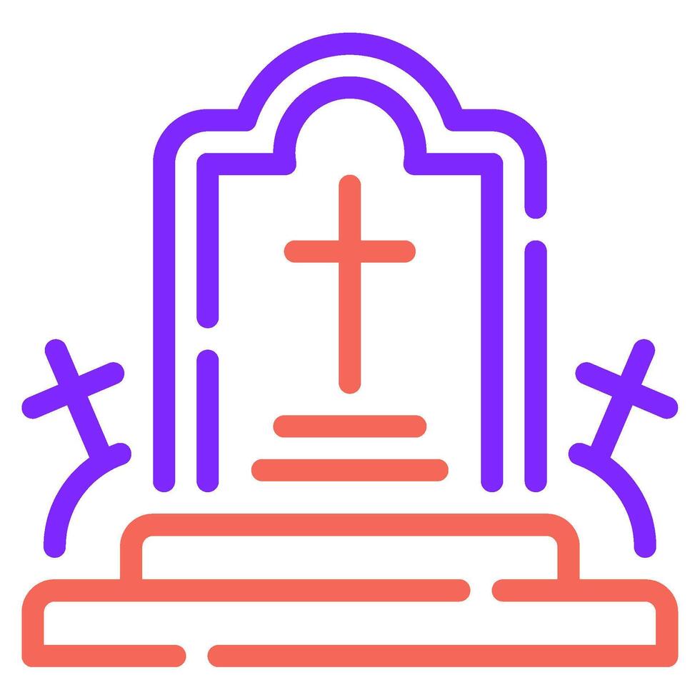 Tombstone icon for web, app, infographic, etc vector