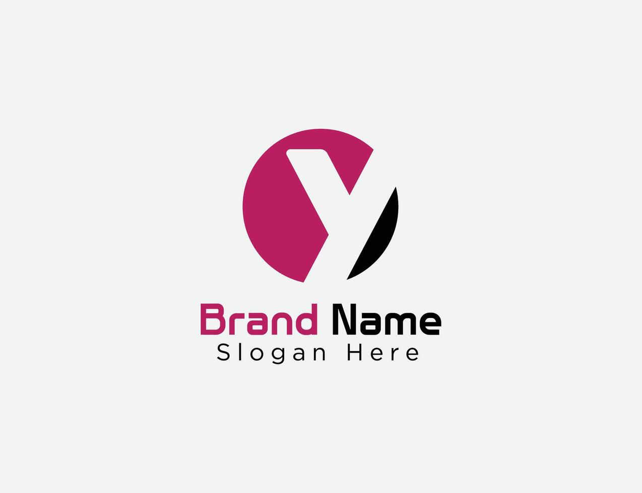 Letter Y logo for website vector