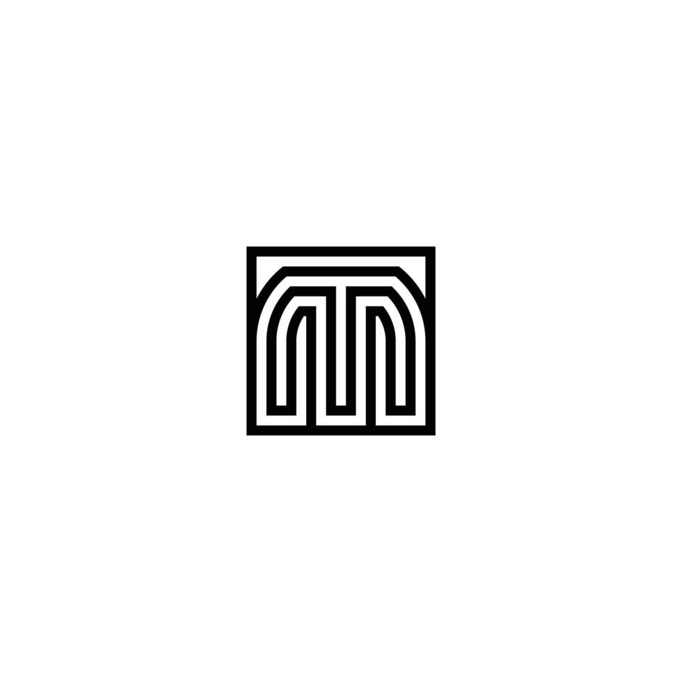 The Best Design GM IM TM UM SM MW EM creative and minimalist unique good design abstract vector