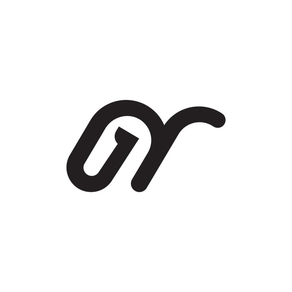 This lettering Y G P monogram typography logo design idea is sleek, classical, handcrafted, traditional, and unique. vector