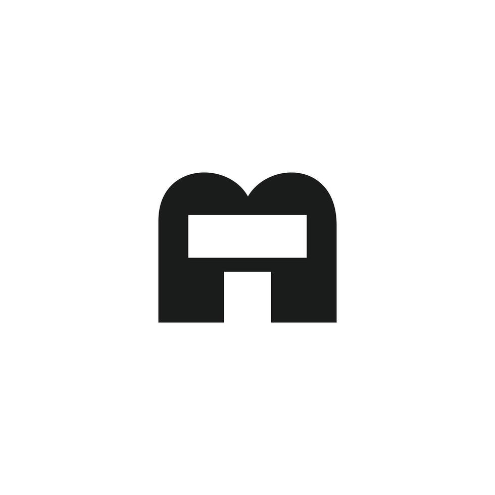 Initial letter tm or mt logo design template vector