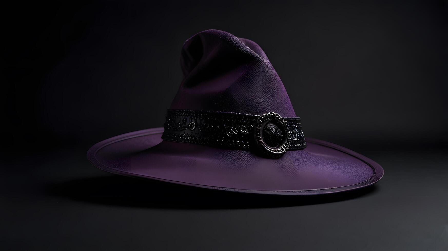 Pointed Magic Magical Purple Wizard Witch Hat costume photo