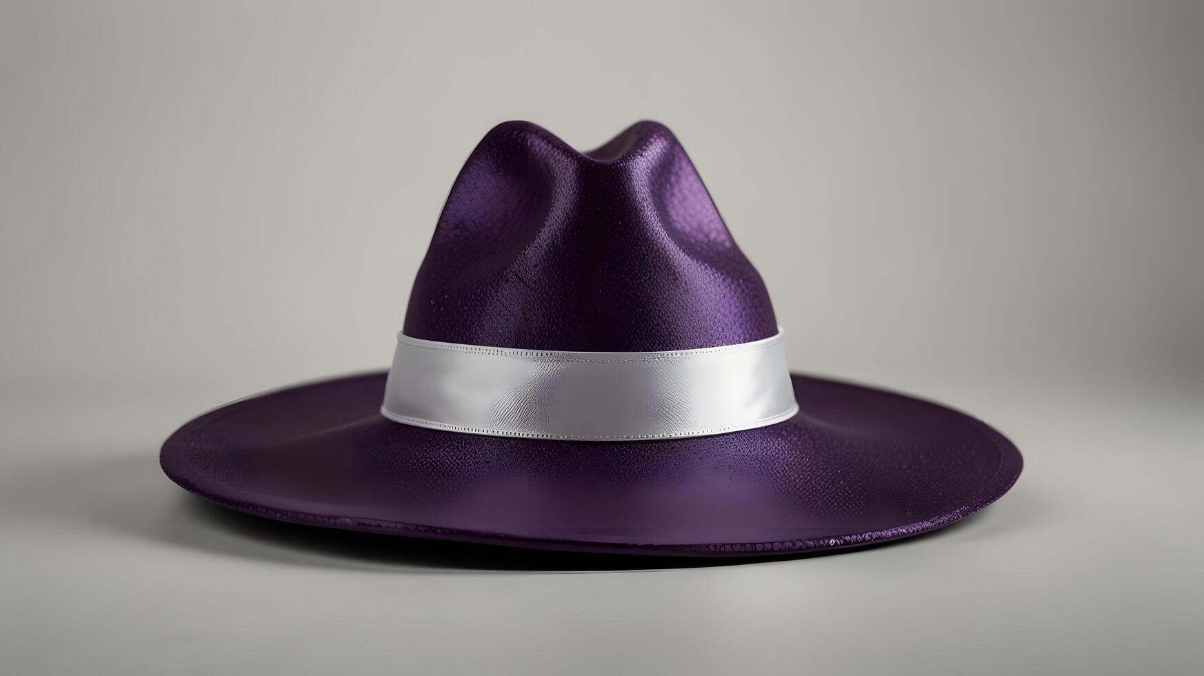 Pointed Magic Magical Purple Wizard Witch Hat photo