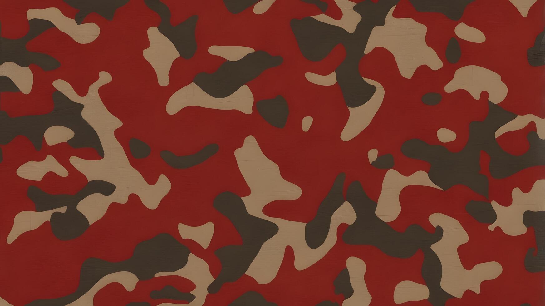 Red Abstract Camouflage Military Pattern photo