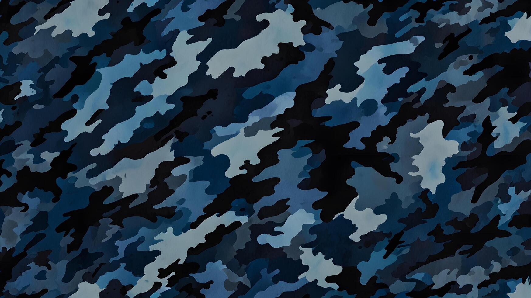 Blue Camouflage Military Pattern Background photo