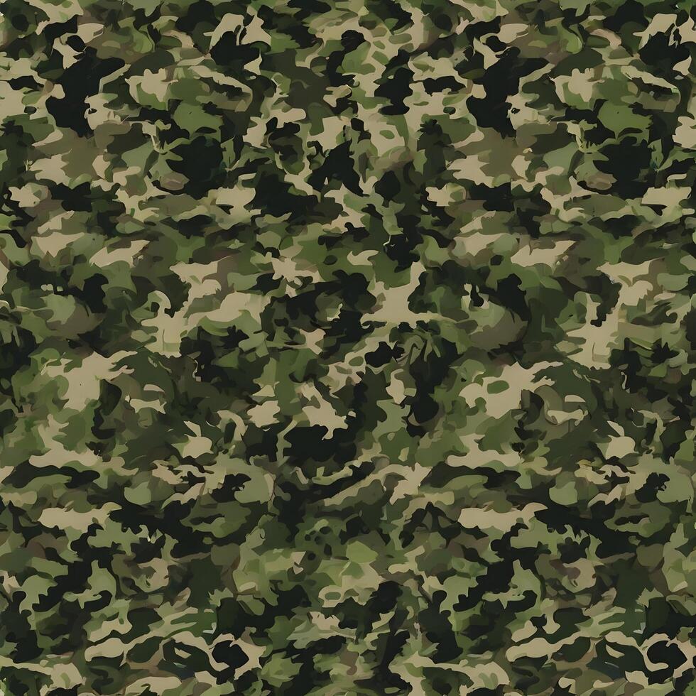 Green Camouflage Military Pattern Background photo