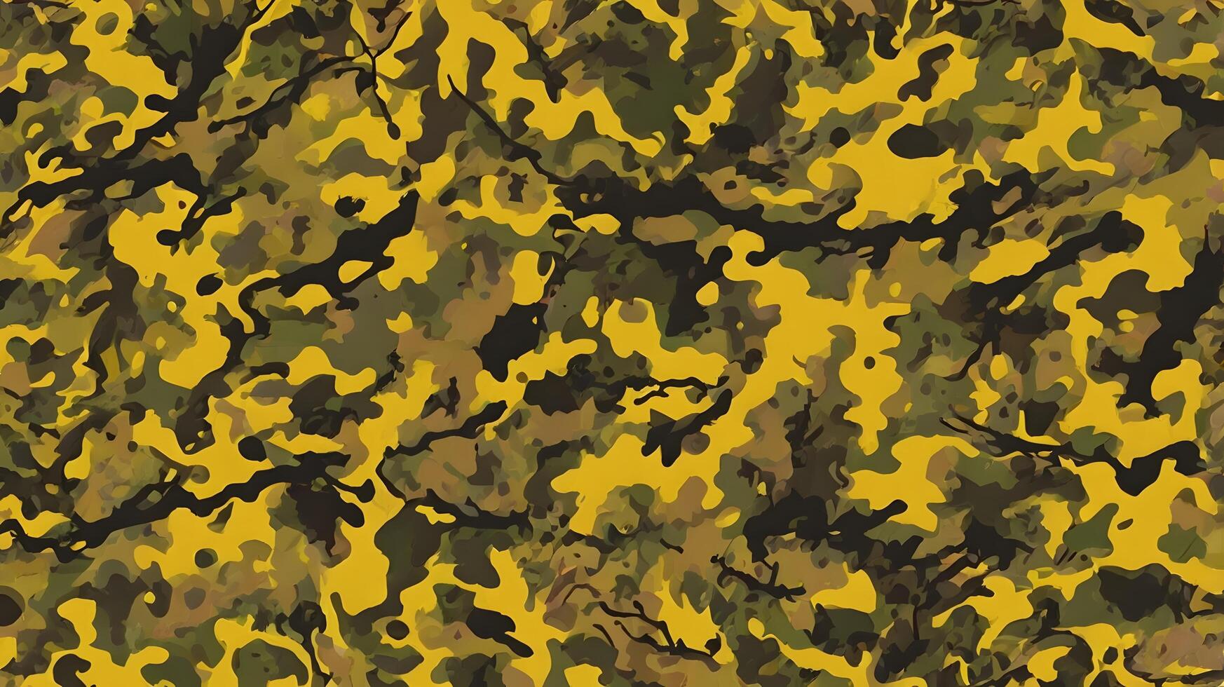 Yellow Texture Camouflage Surface Military Pattern photo