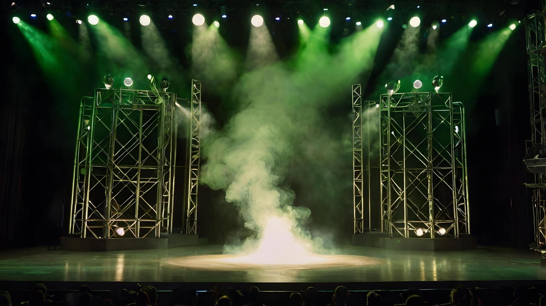 Stage Spotlight Concert Smoke Light photo