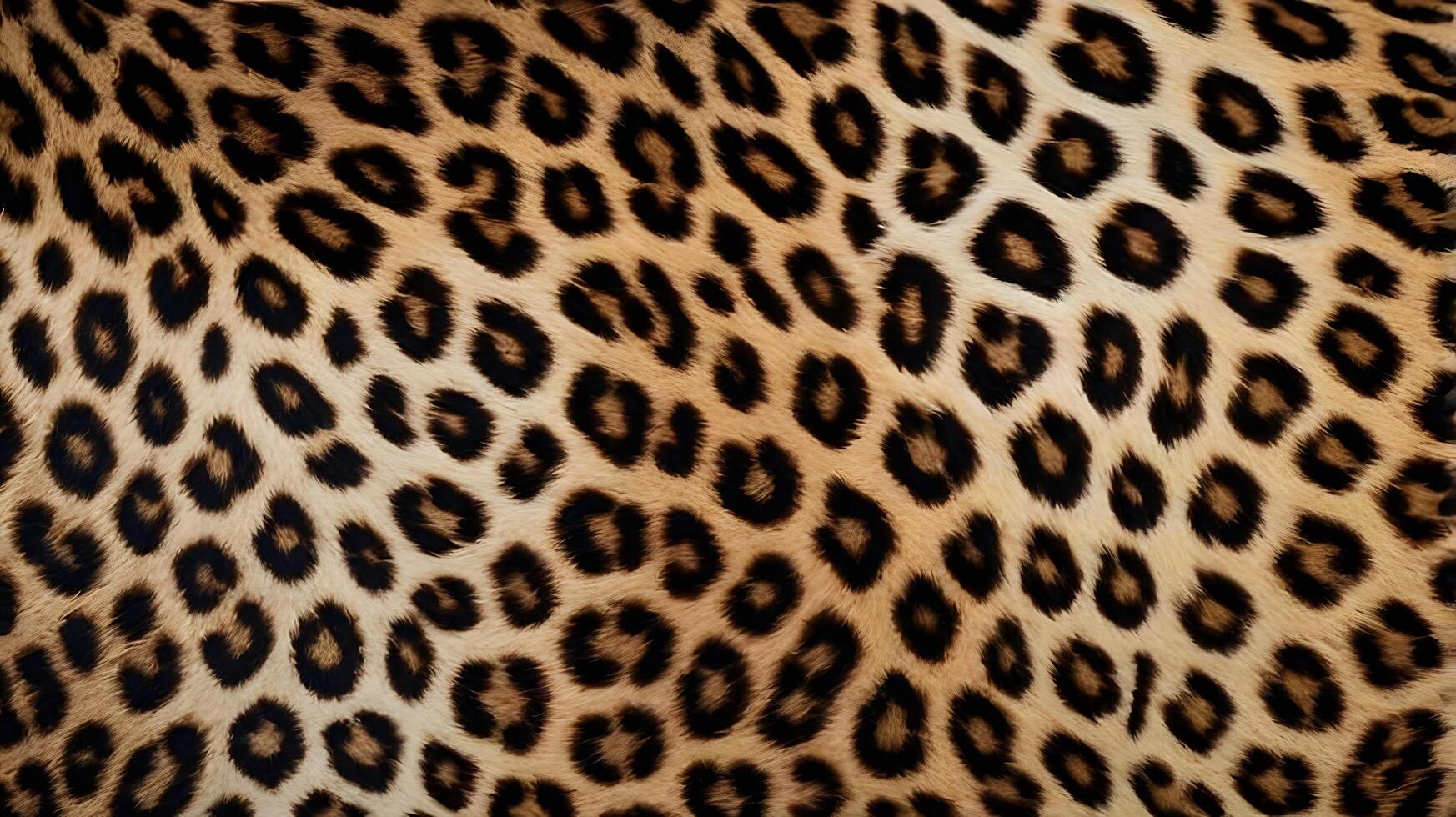 Leopard Spots fur pattern safari animal print photo