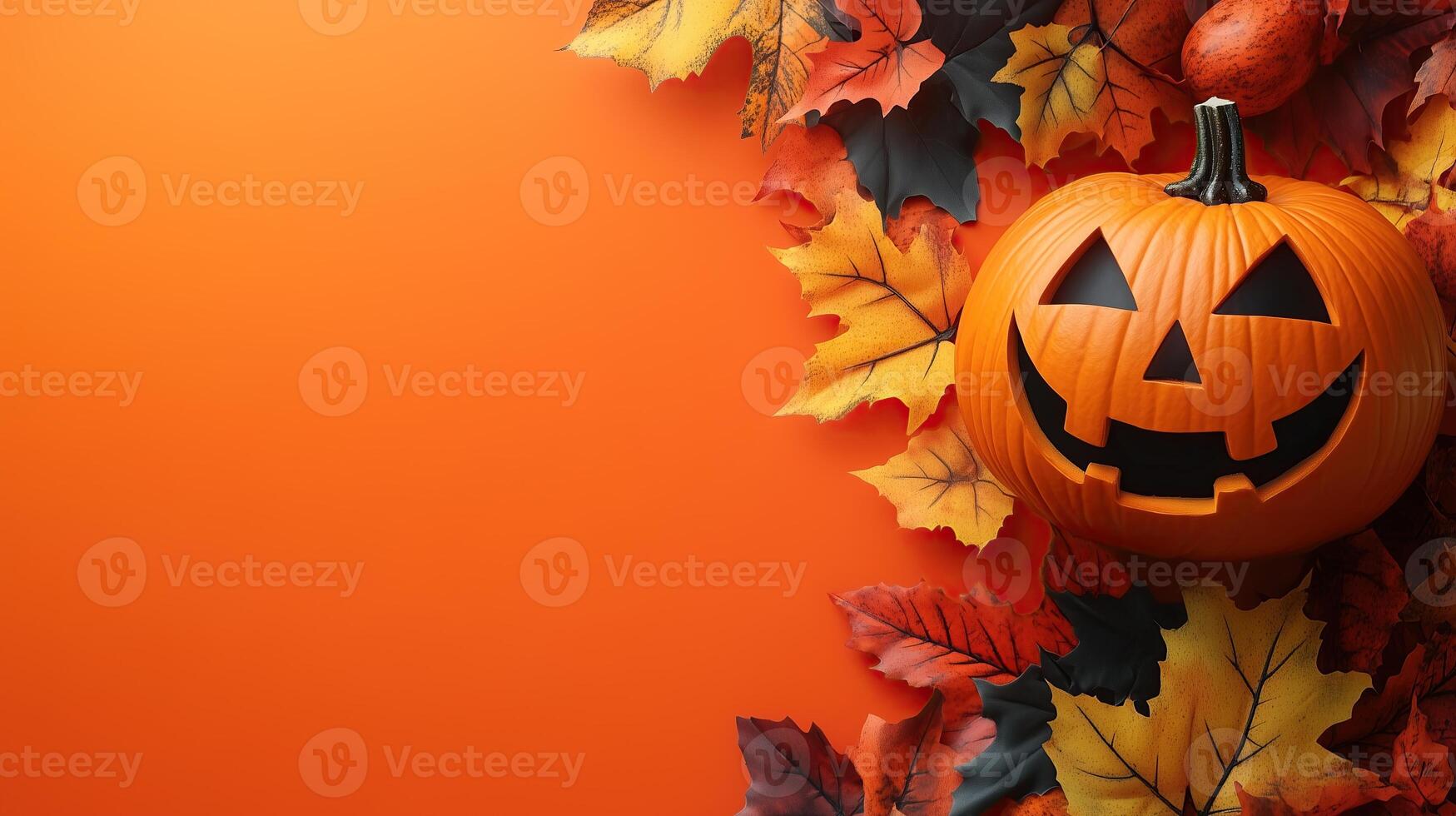 border background with copy space about halloween photo