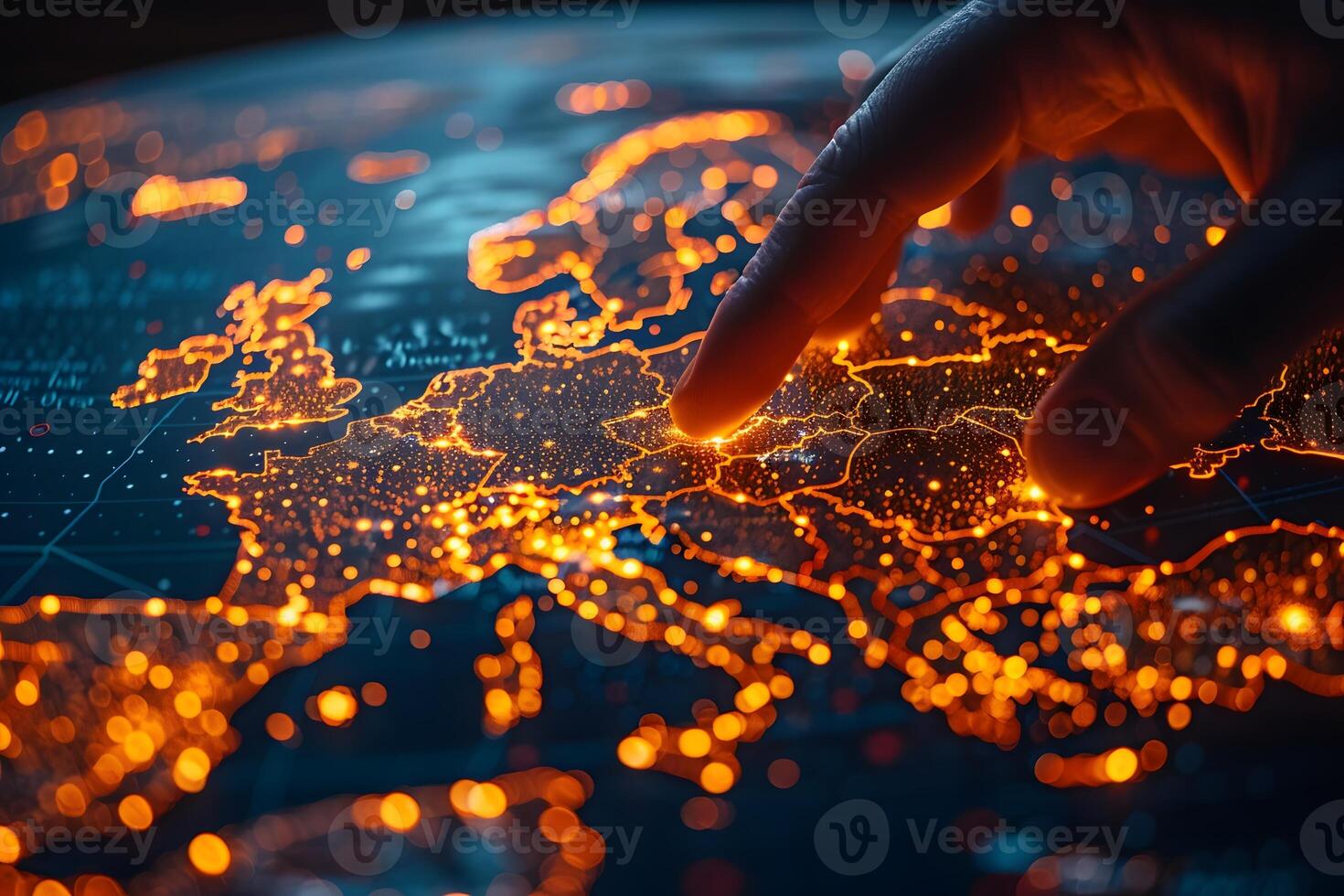 Exploring European Digital Connectivity Through Illuminated Maps for Technology Design photo