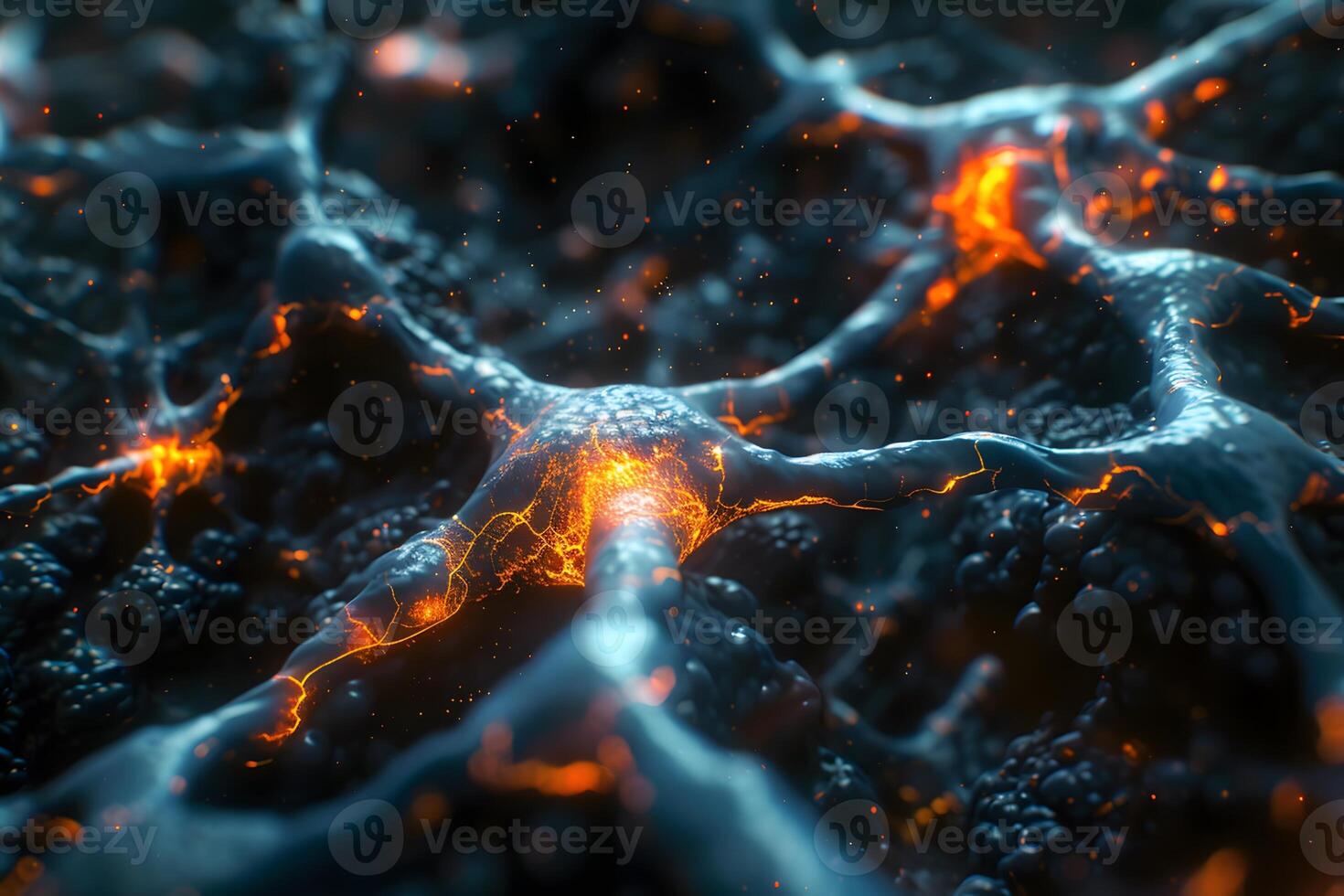 Neural Network Visualization with Glowing Synapses for Scientific Research and Education photo