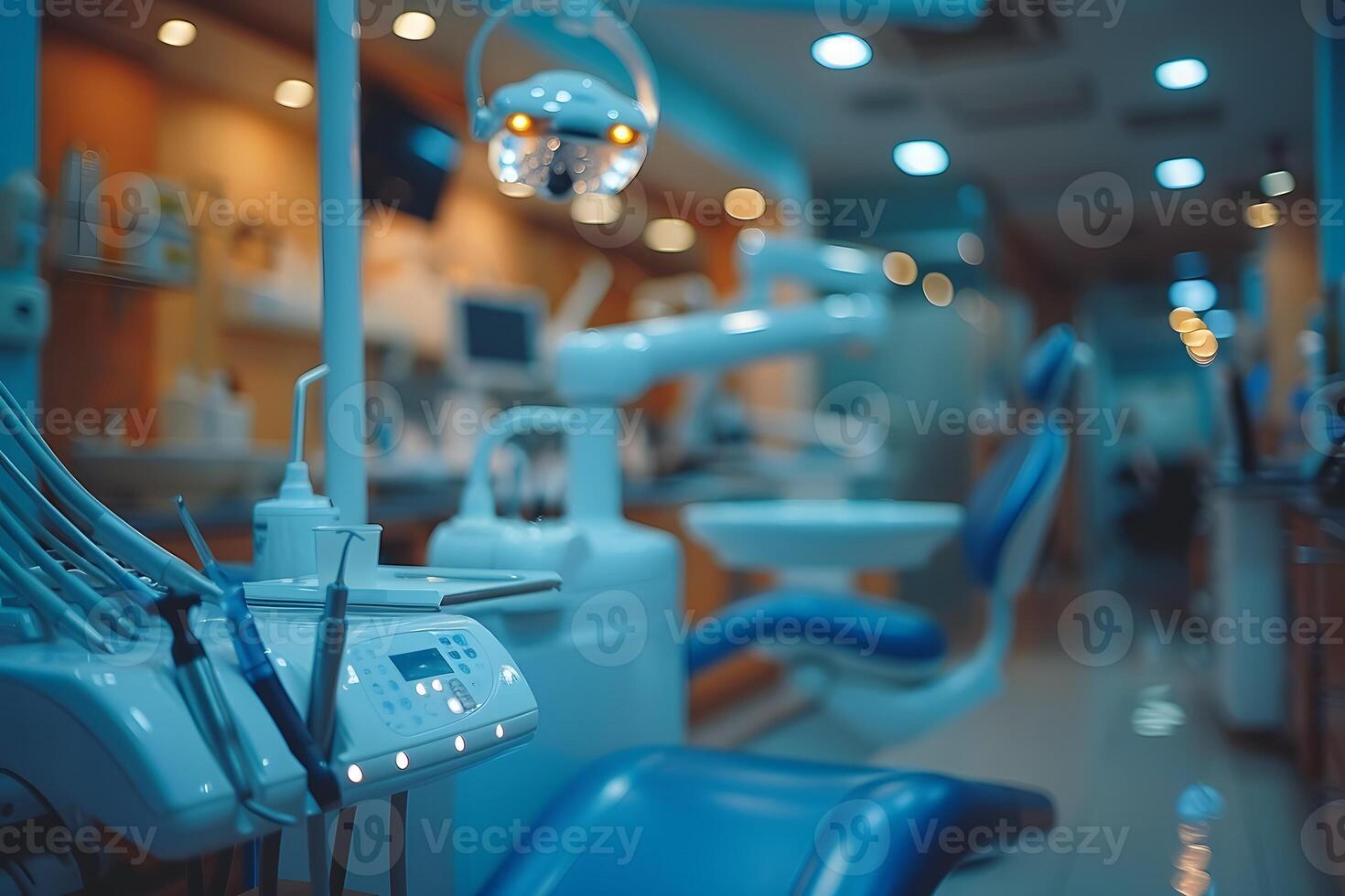 Modern Dental Office with Advanced Equipment for Professional Dental Care photo