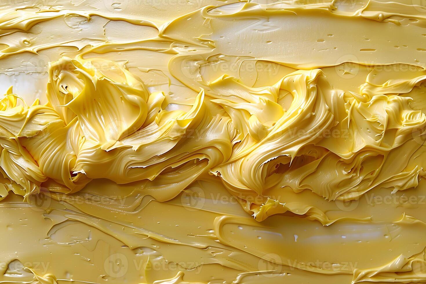 Abstract Yellow Texture with Smooth, Swirling Patterns for Creative Design photo