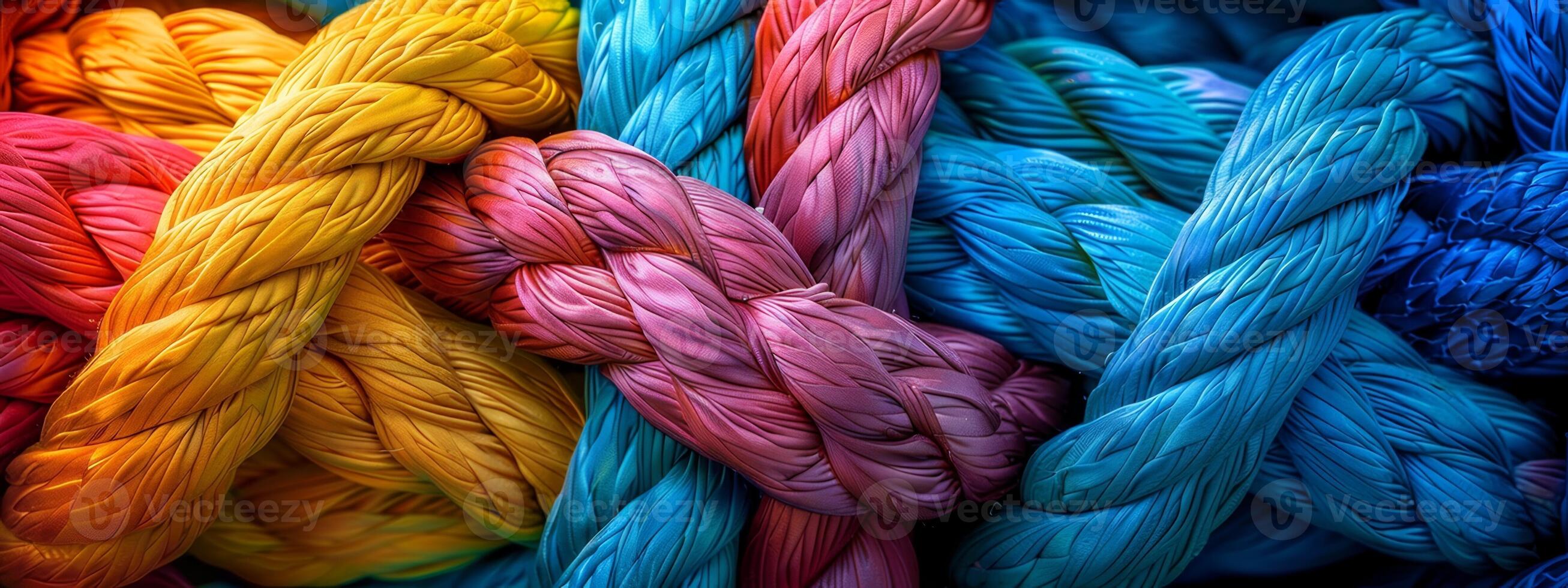 Colorful rope, closeup, abstract, background, abstract, background, abstract, background, photo