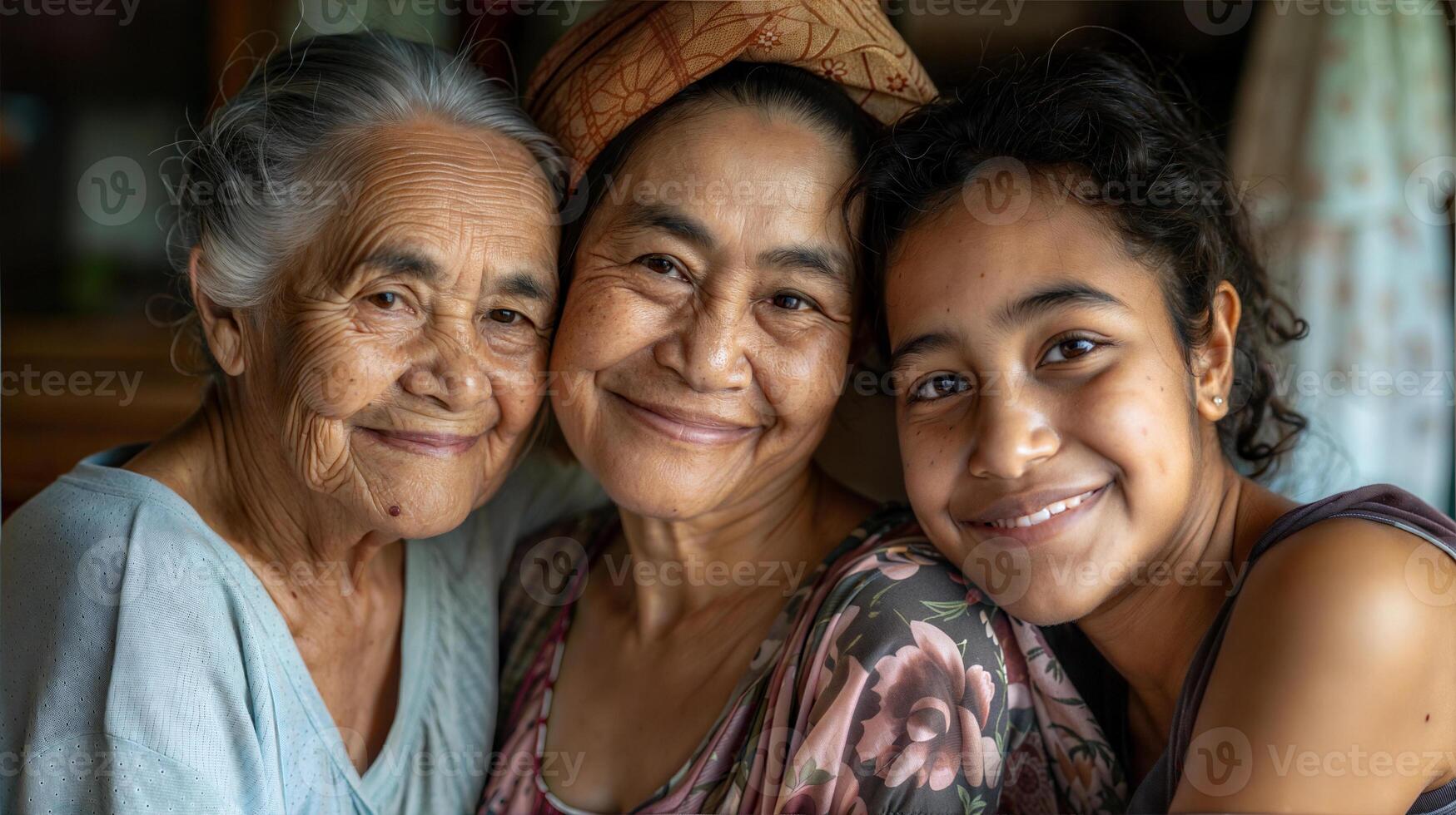 Three women are smiling and posing for the camera photo