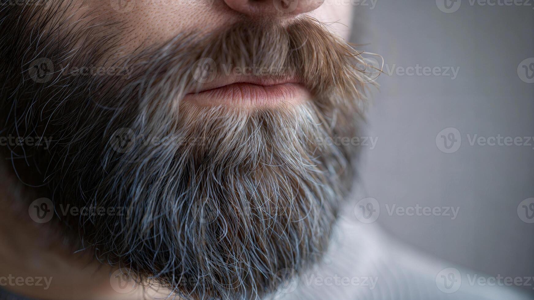A close up of a man with a beard photo
