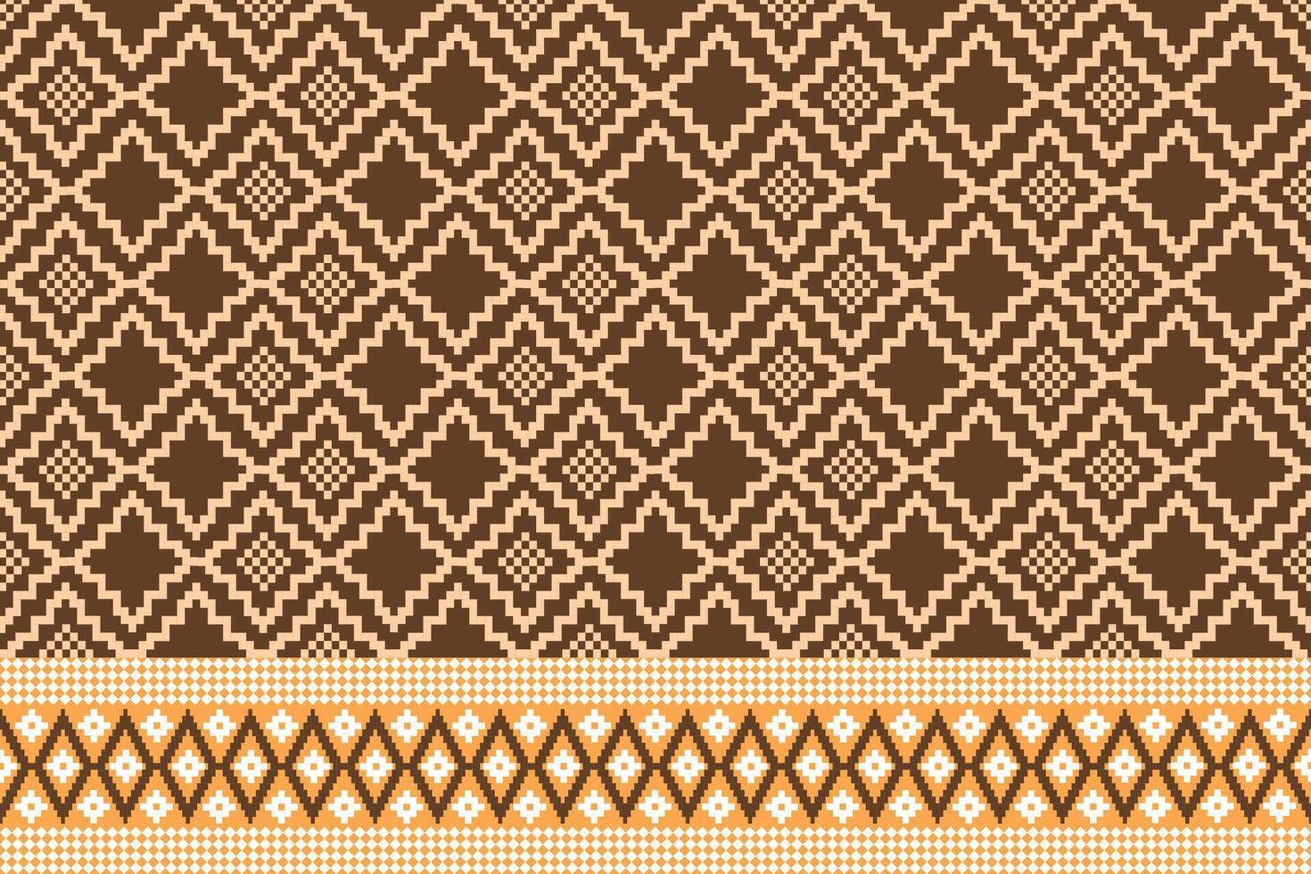 Lace pattern seamless design with vintage and geometric elements, perfect for wallpaper and textile use vector