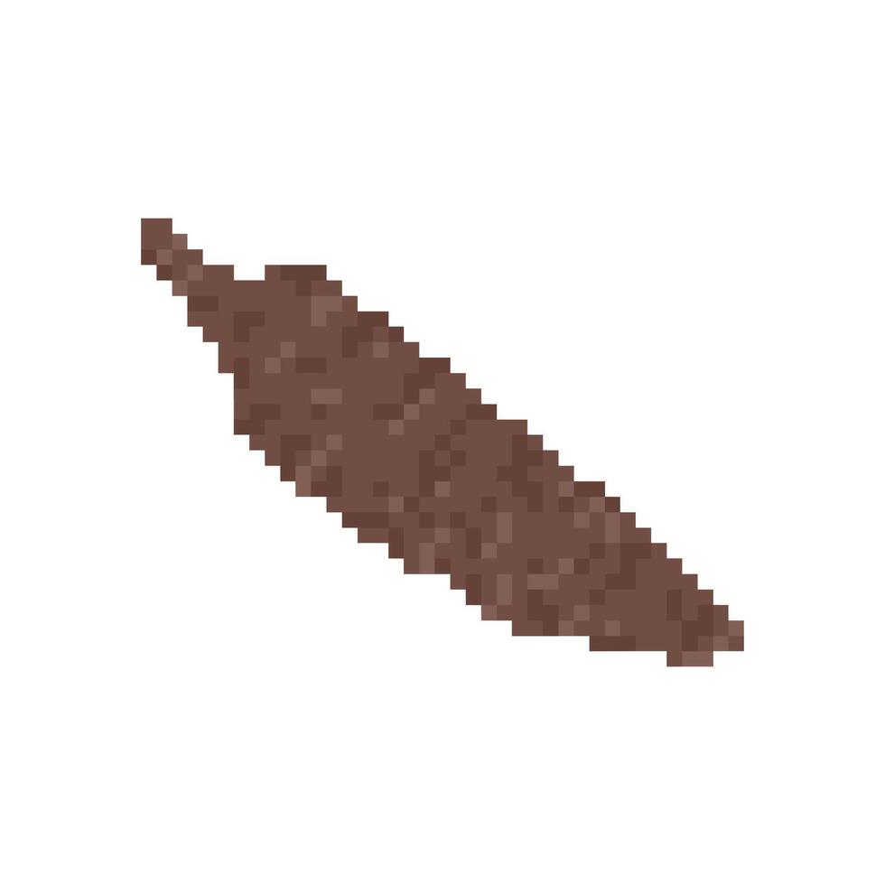 cassava vegetable pixel vector