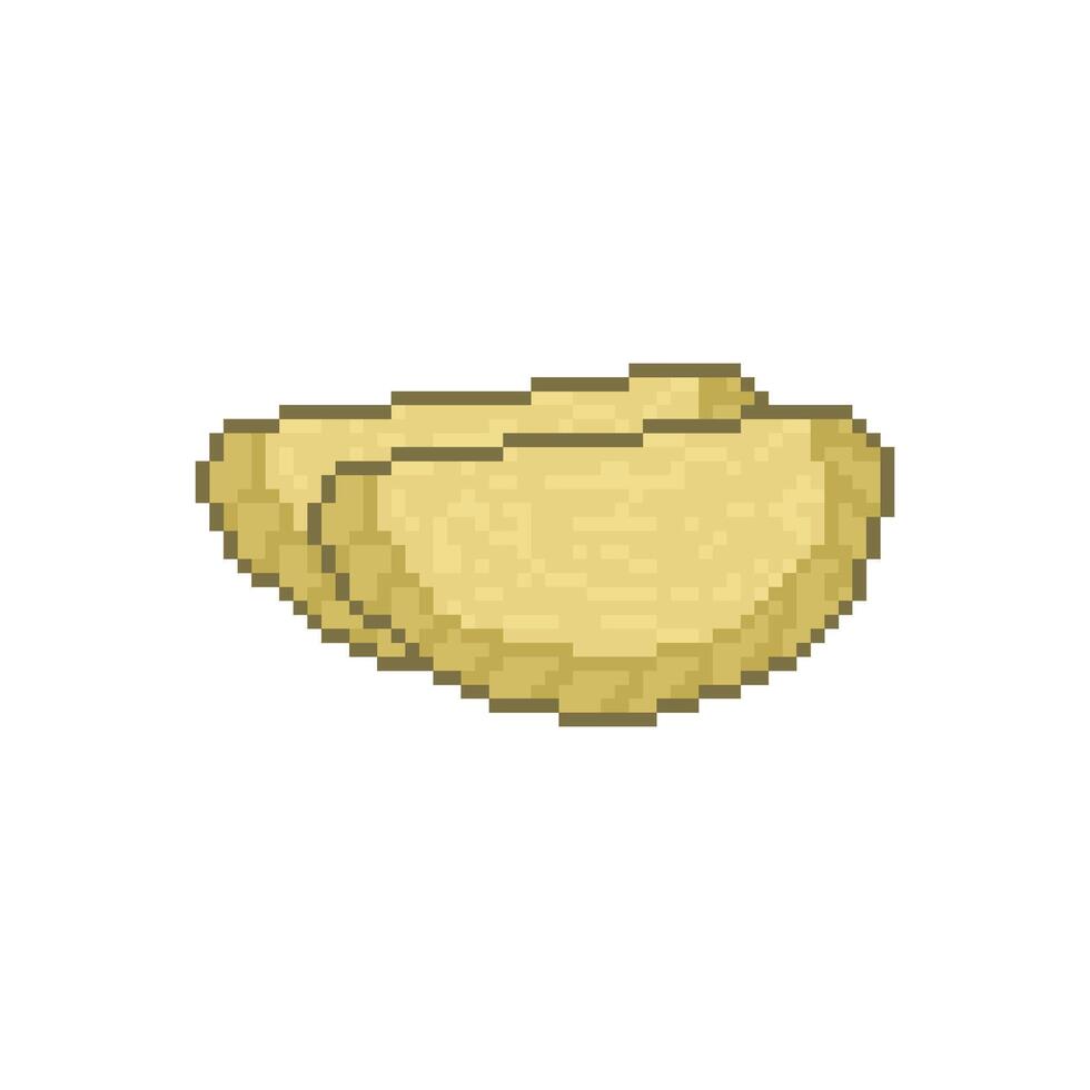 two fried pastel vector