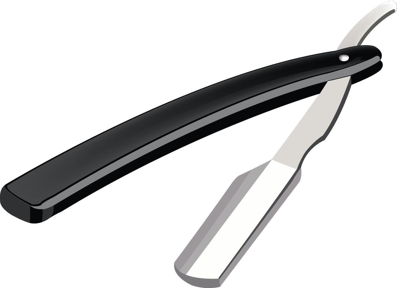 single blade razor for beard vector