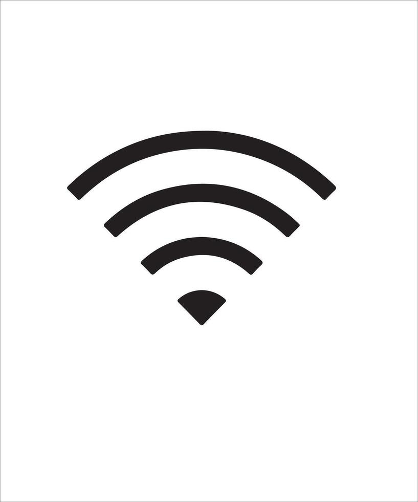 wi-fi network linear icon. Wifi vector