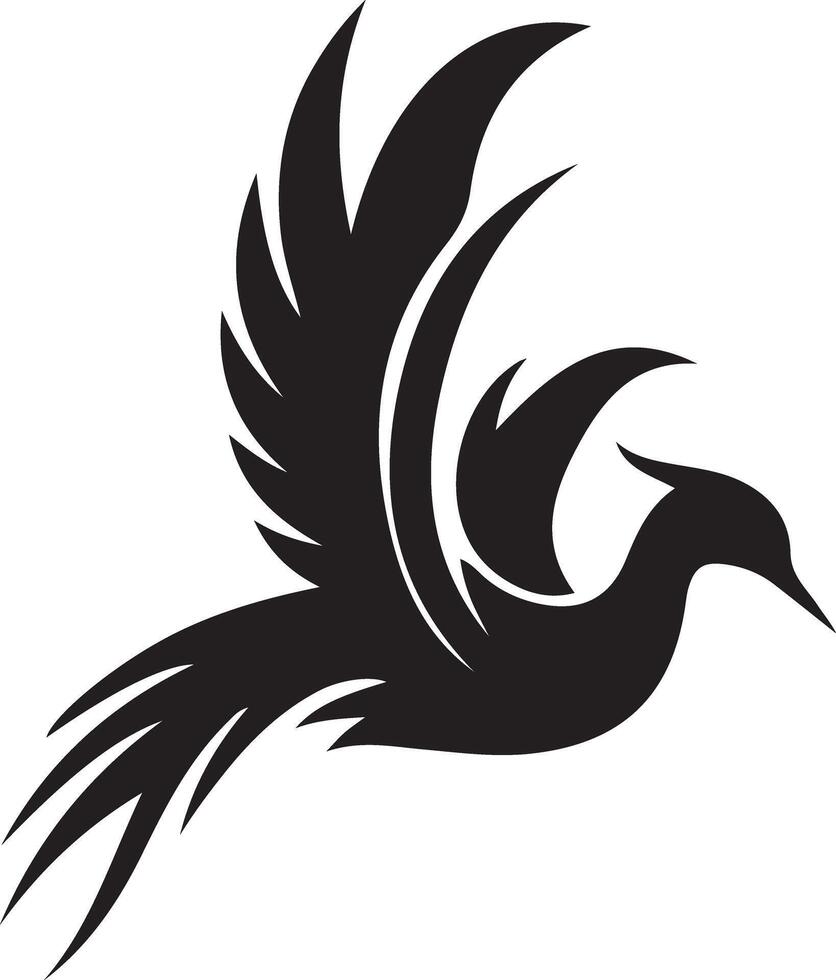 Flying bird silhouette, Bird silhouette , Bird flying , Bird silhouette clip art vector