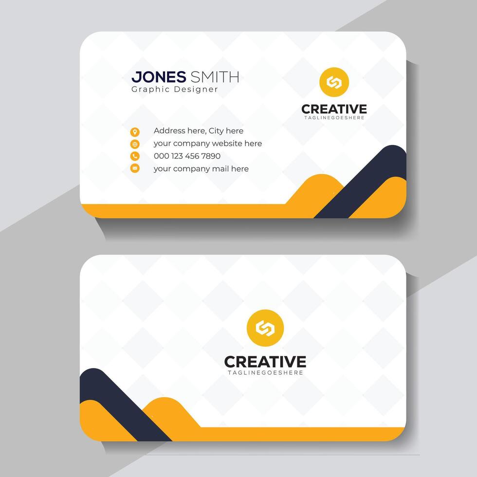 Luxury Business card visiting card Template vector