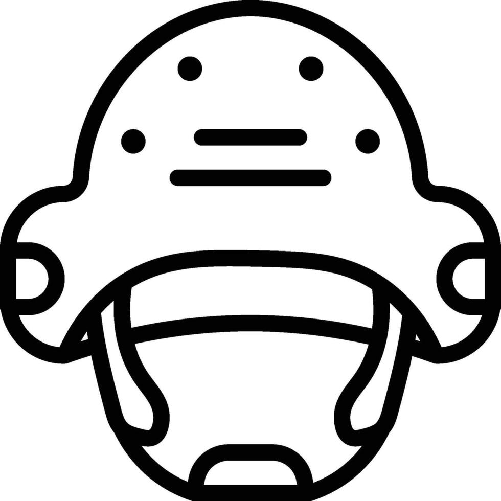 Military Helmet Icon. Combat Helmet Icon vector