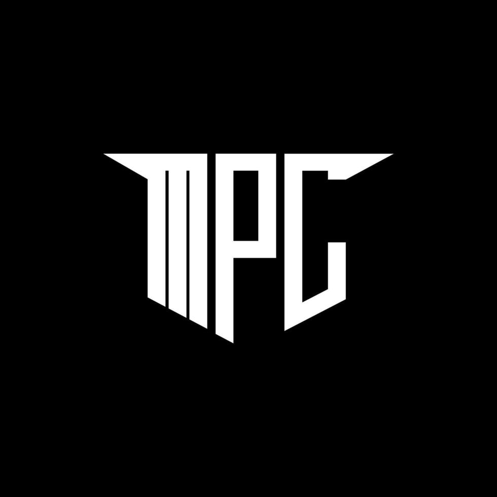 MPL letter logo design with white background in illustrator, logo modern alphabet font overlap style, calligraphy designs for logo, Poster, Invitation, etc. vector