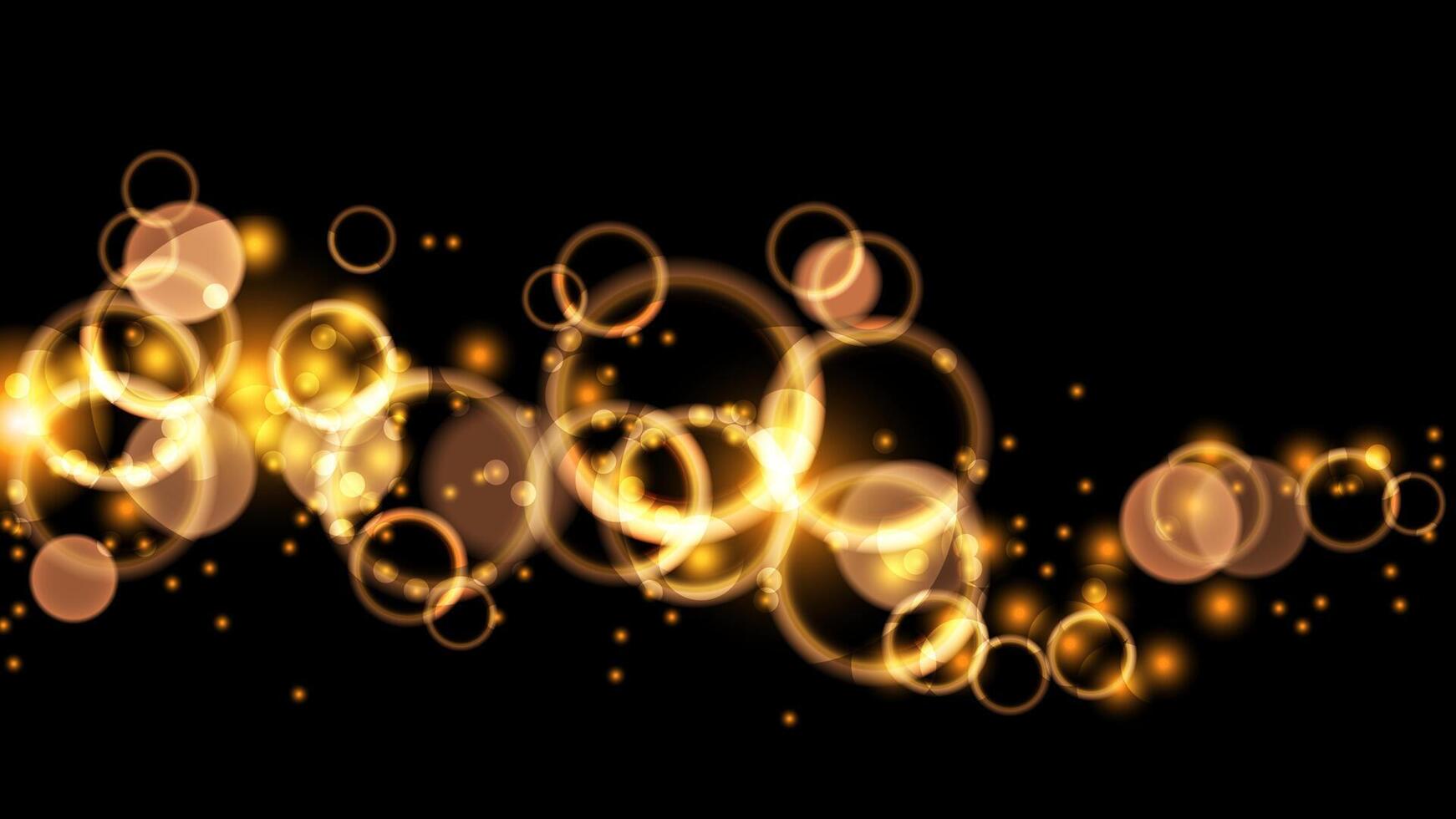 Lighting effects twinkling stars sparks spots rays. Abstract glow. Website advertising design. Festive graphics of invitation card. . vector