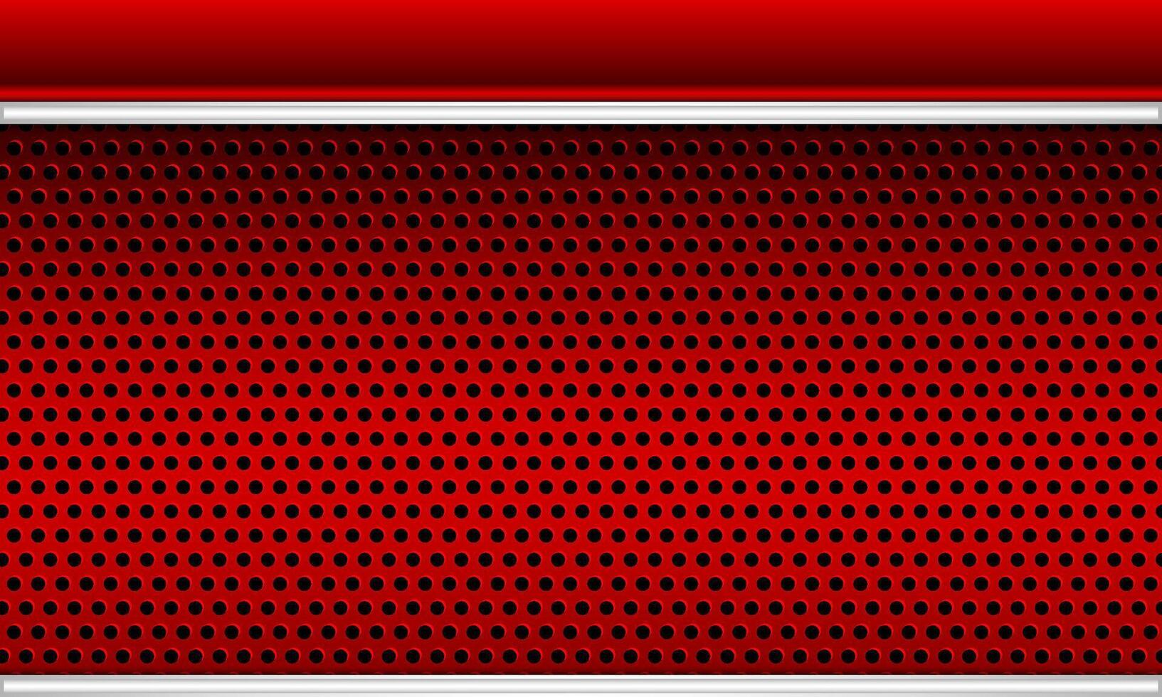 Abstract Red Geometric Background with White Stripes and Hexagon Pattern, Abstract red hexagon background with copy space. vector